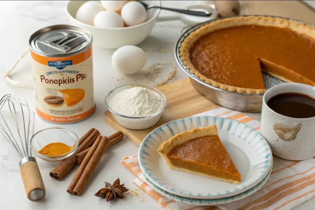 Pumpkin Pie with Sweetened Condensed Milk