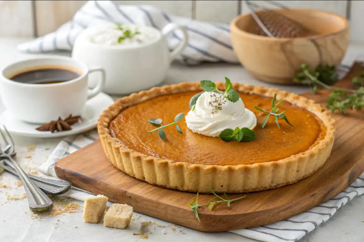 Pumpkin Pie with Sweetened Condensed Milk