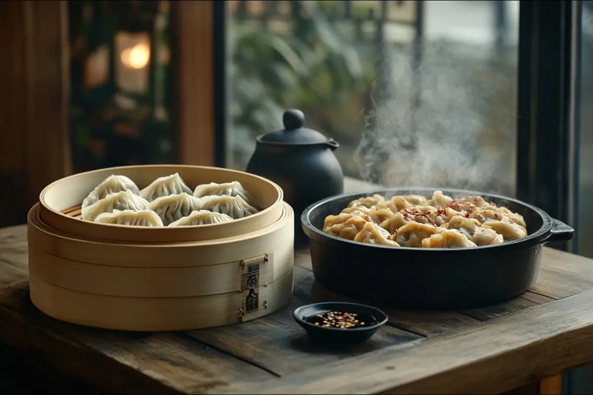 two types of dumplings