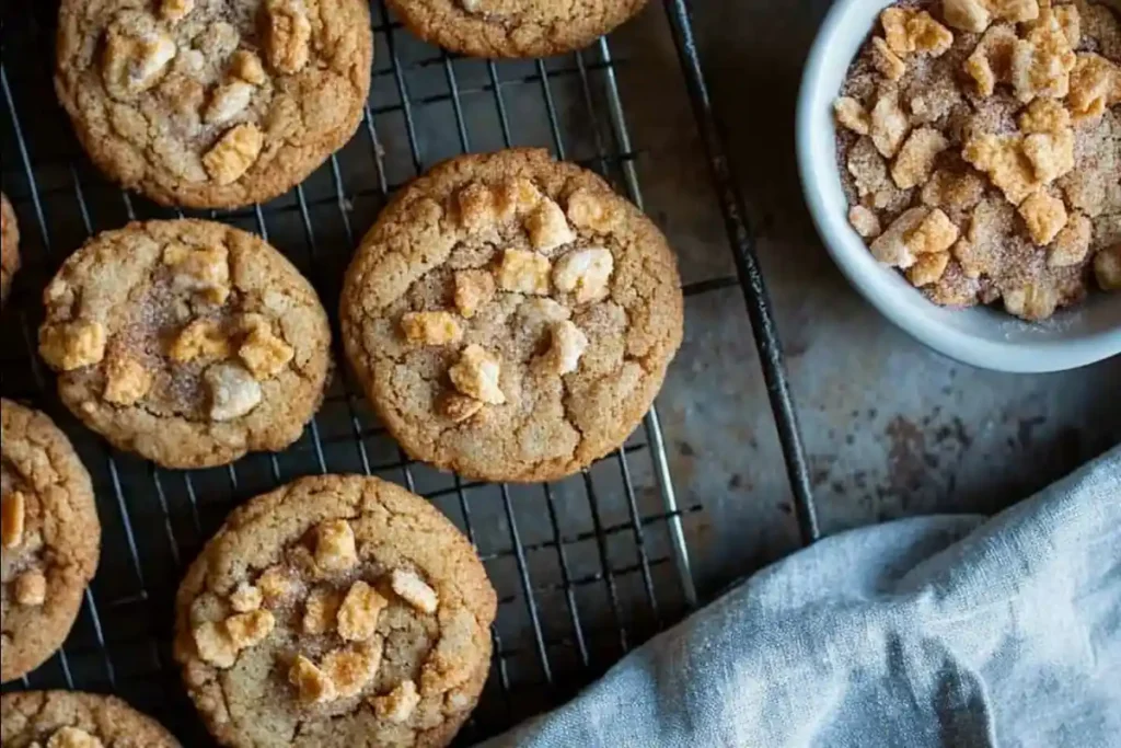 Freshly Baked Cinnamon Toast Crunch Cookies