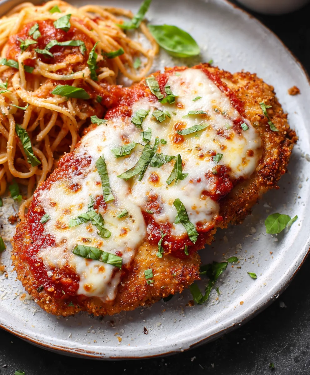 Healthy Chicken Parmesan - Easy Guilt-Free Meal