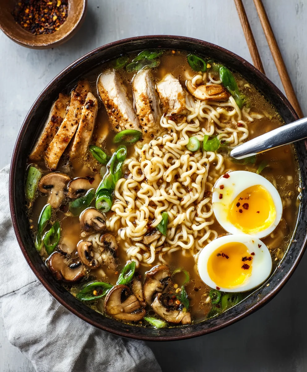Ultimate Homemade Chicken Ramen – Flavorful Comfort Bowl