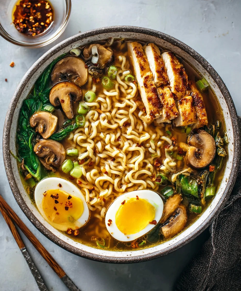 Ultimate Homemade Chicken Ramen – Flavorful Comfort Bowl