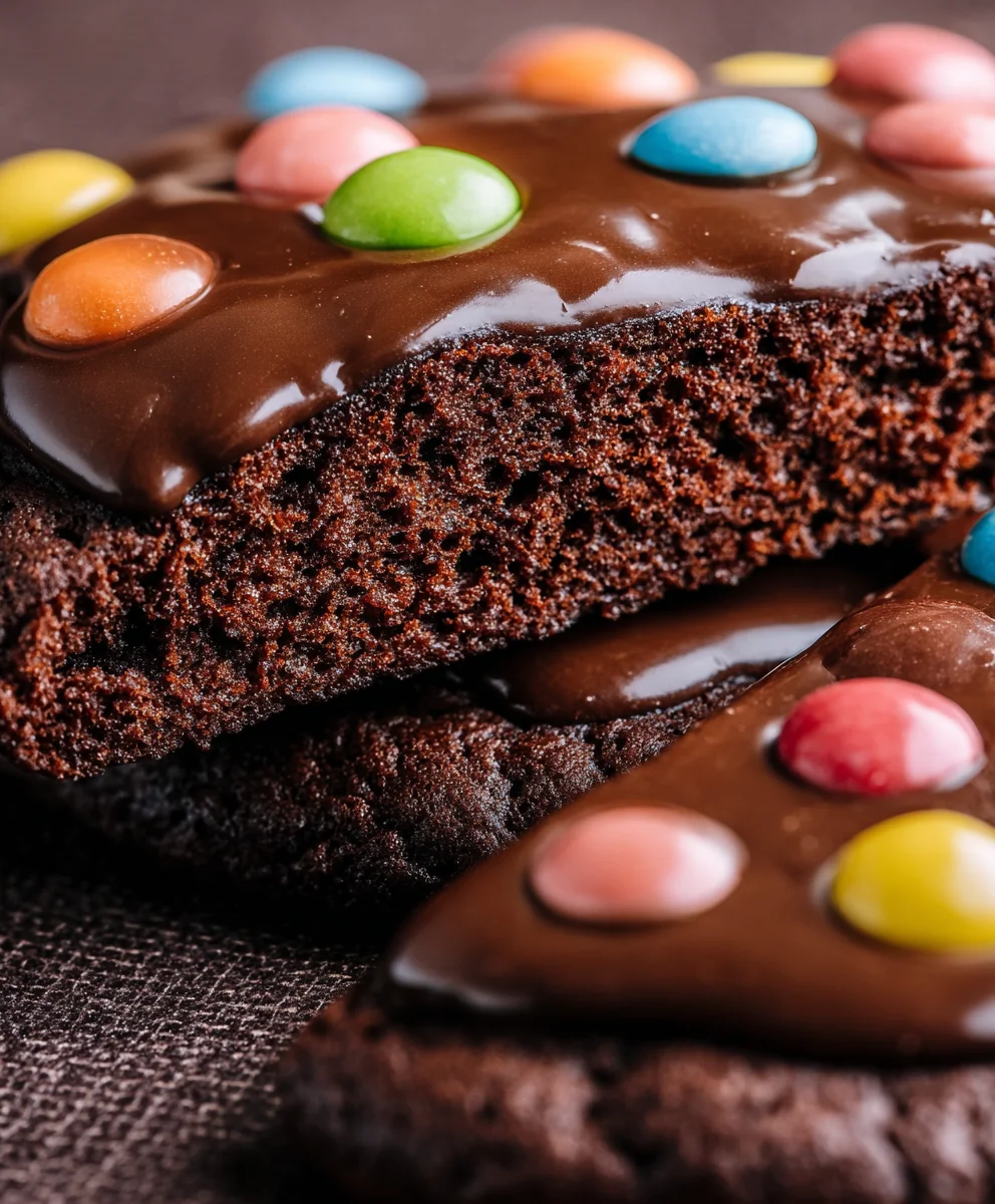 Fudgy Cosmic Brownie Cookies-Chocolatey Fun Recipe