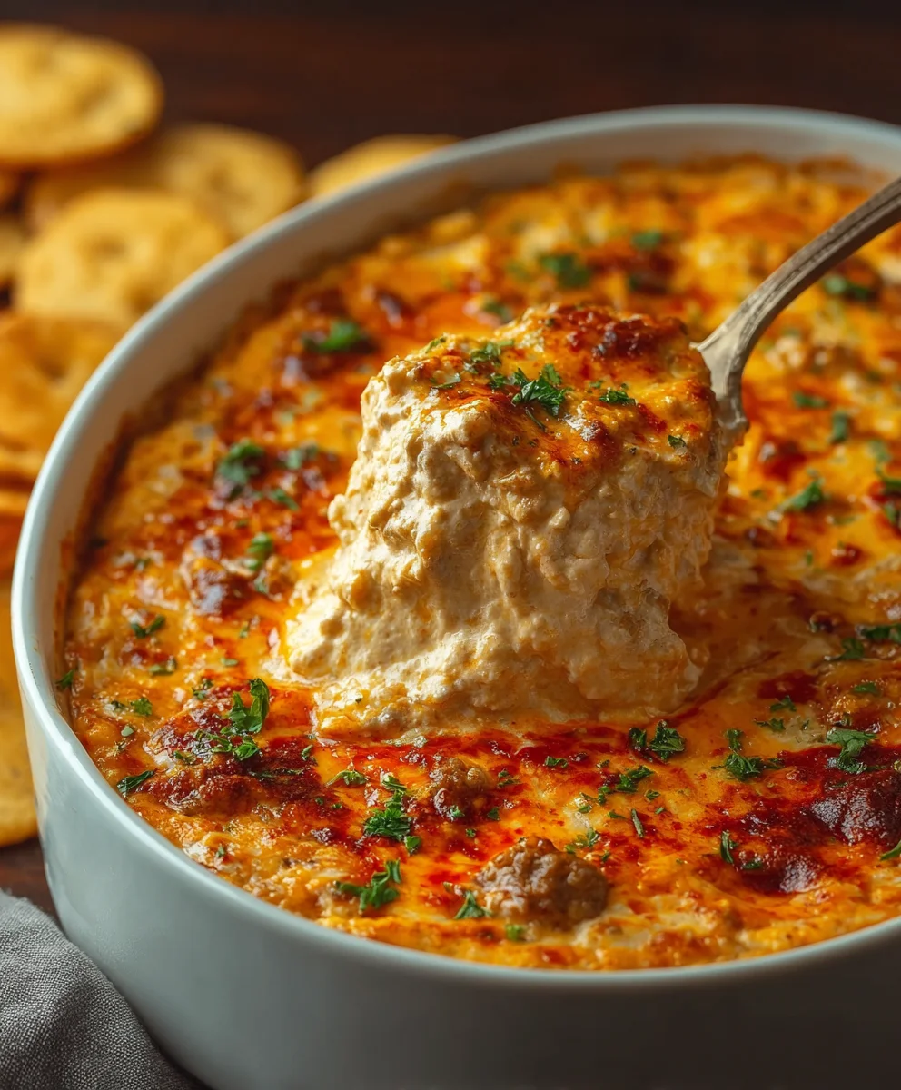 Spicy Hissy Fit Dip- Beefy Creamy Delight